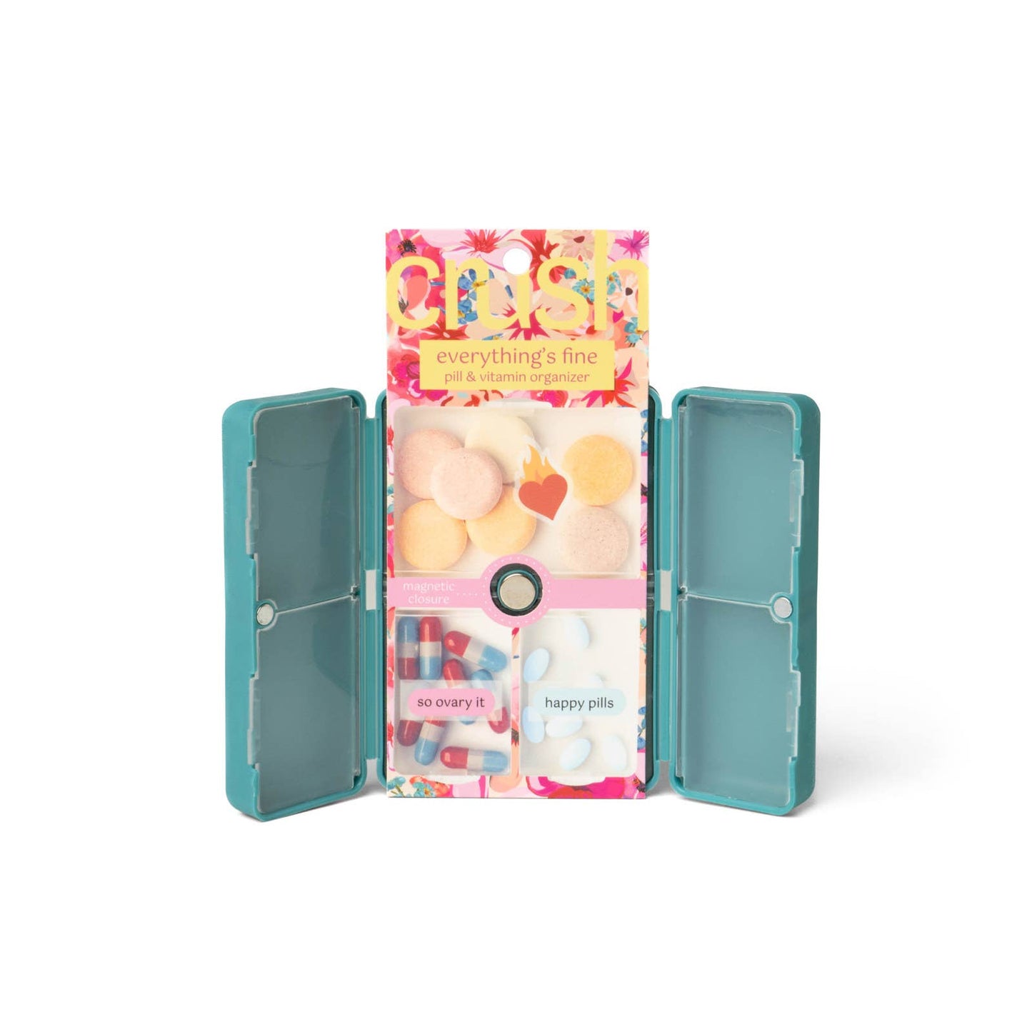 DM Merchandising - Crush Everything's Fine Pill & Vitamin Case