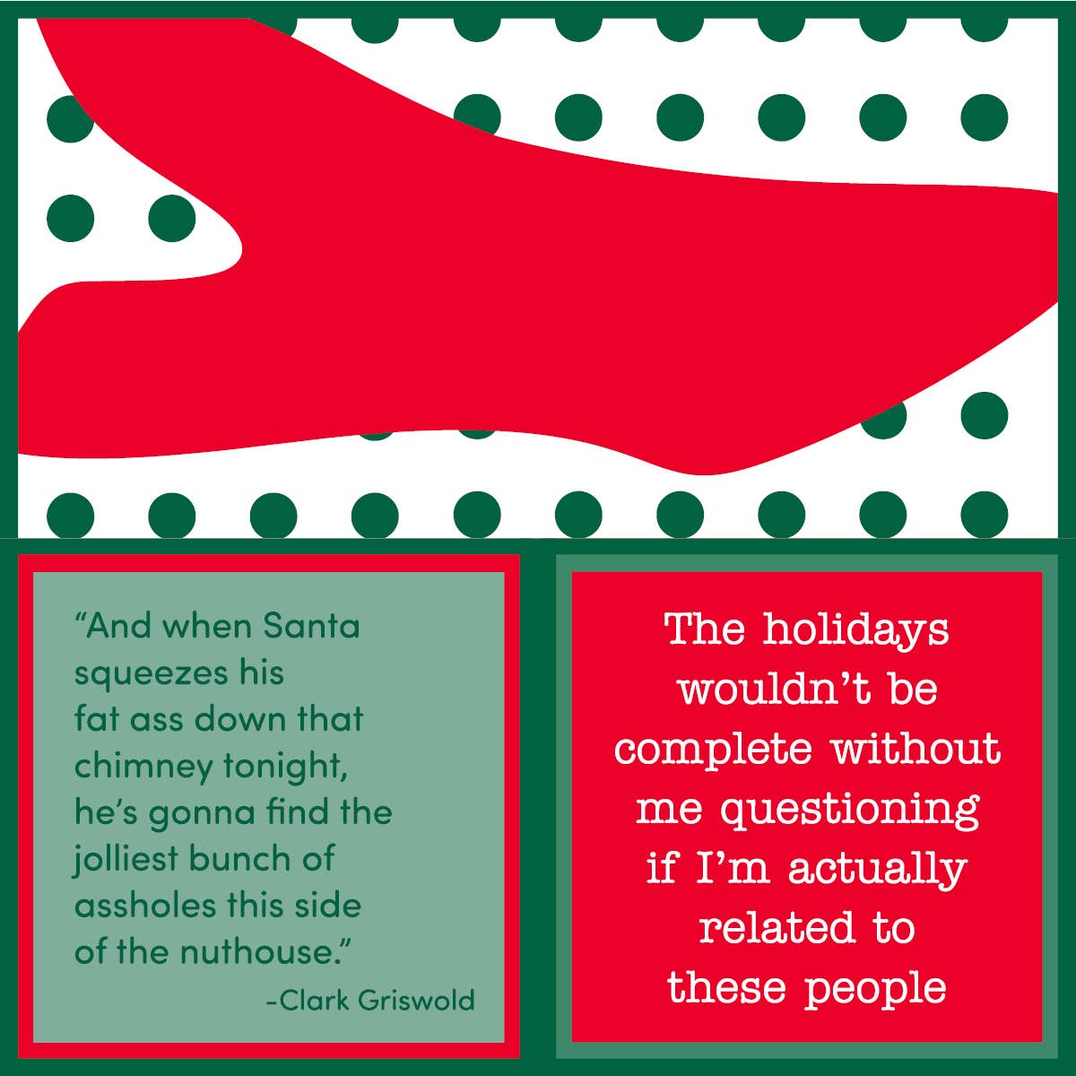 Drinks on Me - NAPKIN XMAS Related | Funny Party Gift | Cocktail Napkin