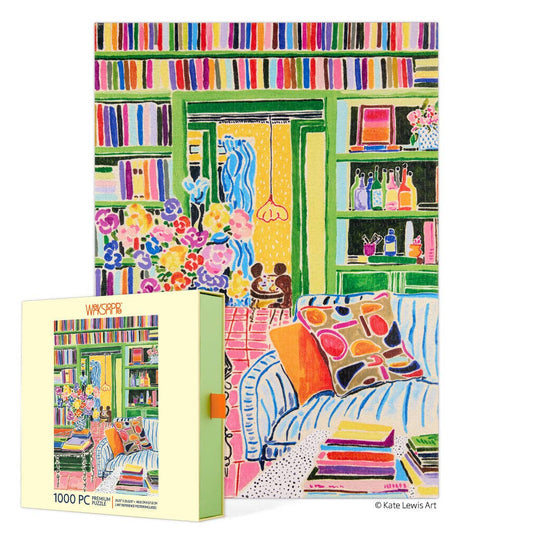 Books & Bouquets 1000 Piece Puzzle