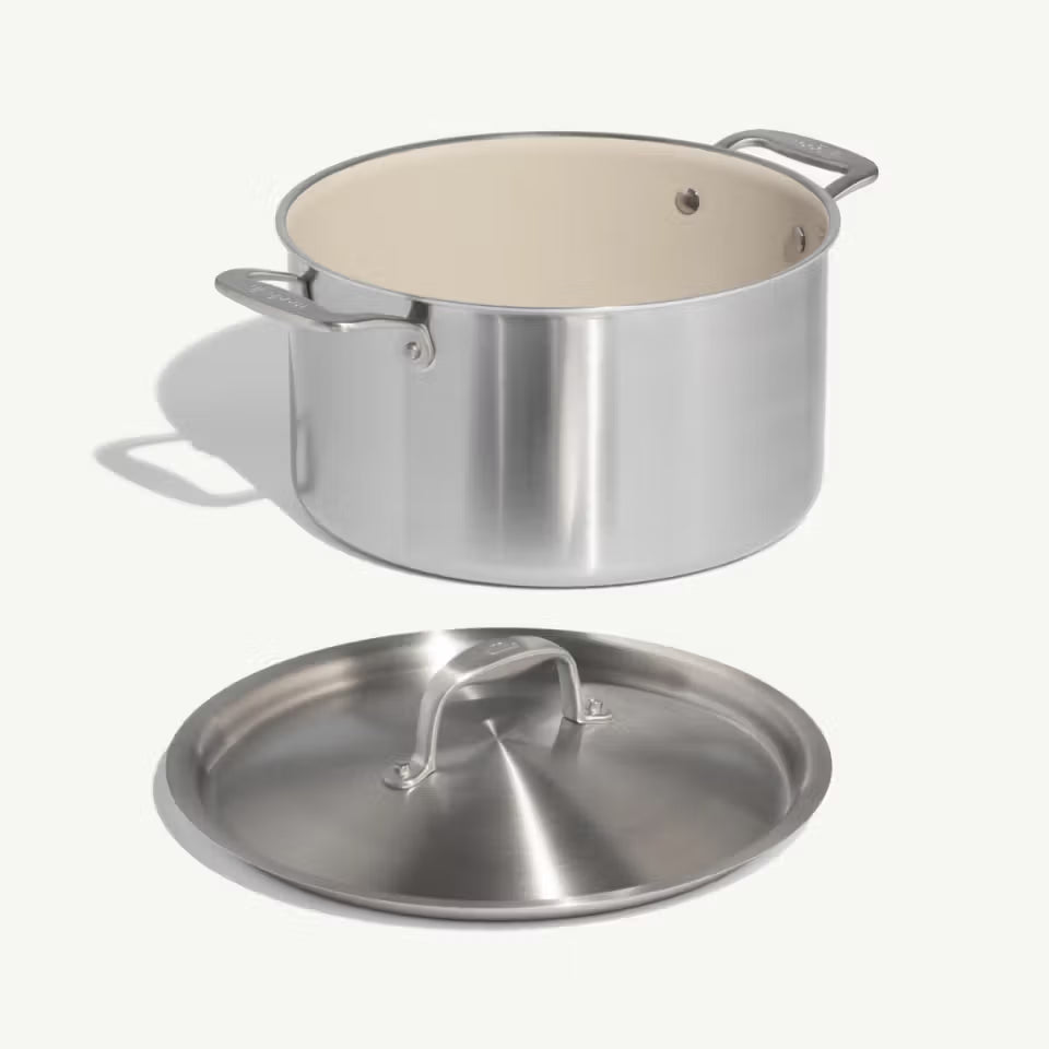8 Quart CeramiClad Stock Pot