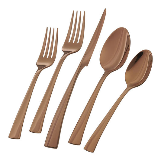 Bellasera Rose Gold 20-pc. Flatware Set