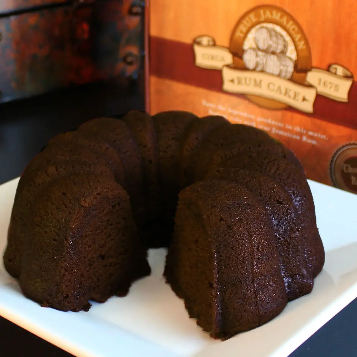 Wicked Jack's Tavern Jamaica Rum Cake- Chocolate 20oz