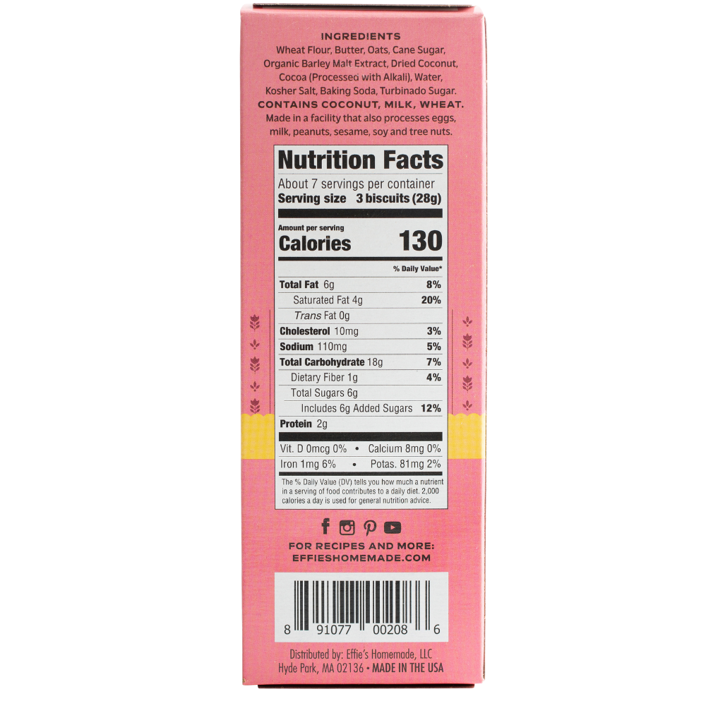 Effies Homemade - Cocoa Biscuit