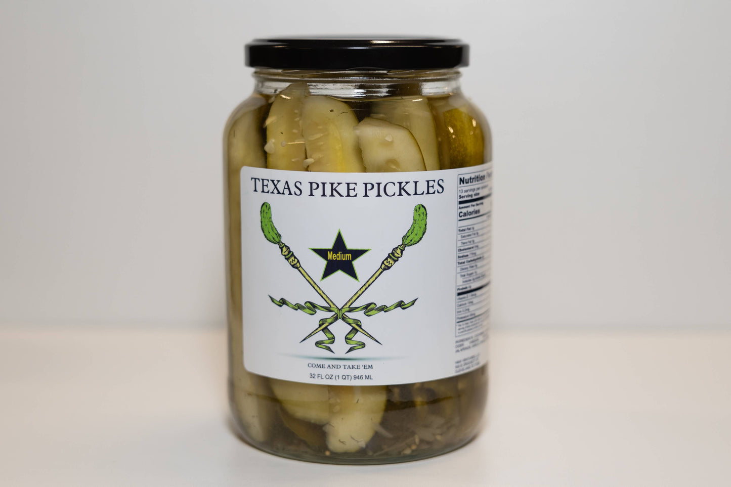 Texas Pike Pickles - Texas Pike Pickles Medium Heat Dill Spears