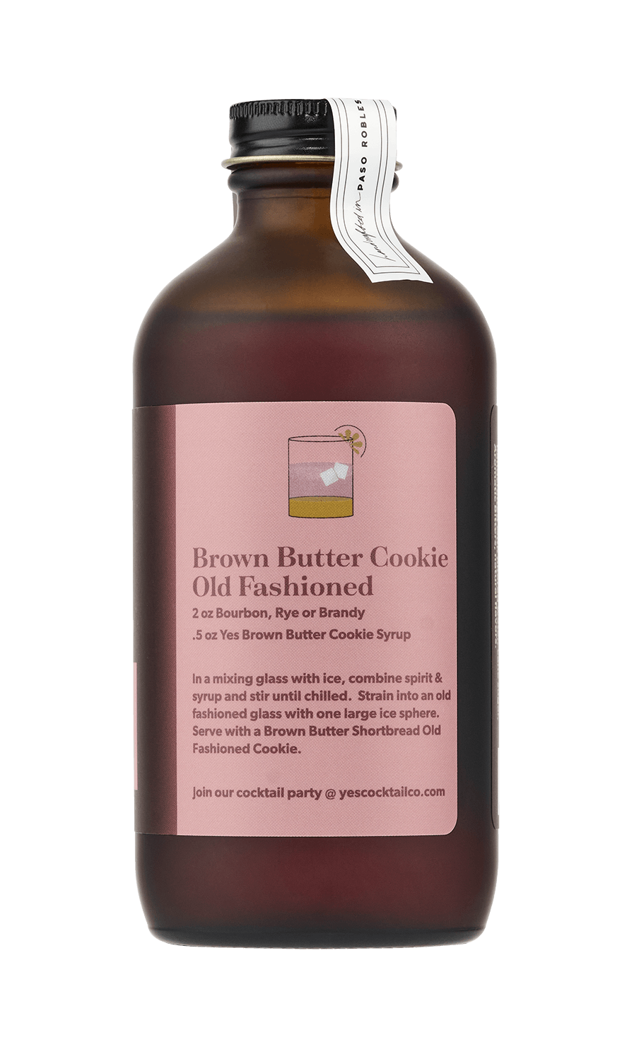 Brown Butter Cookie Old Fashioned Syrup