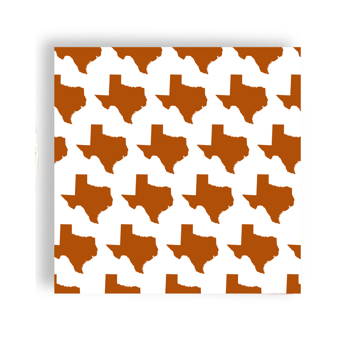 Burnt Orange Texas 24ct Cocktail Napkin Separates (3ply)