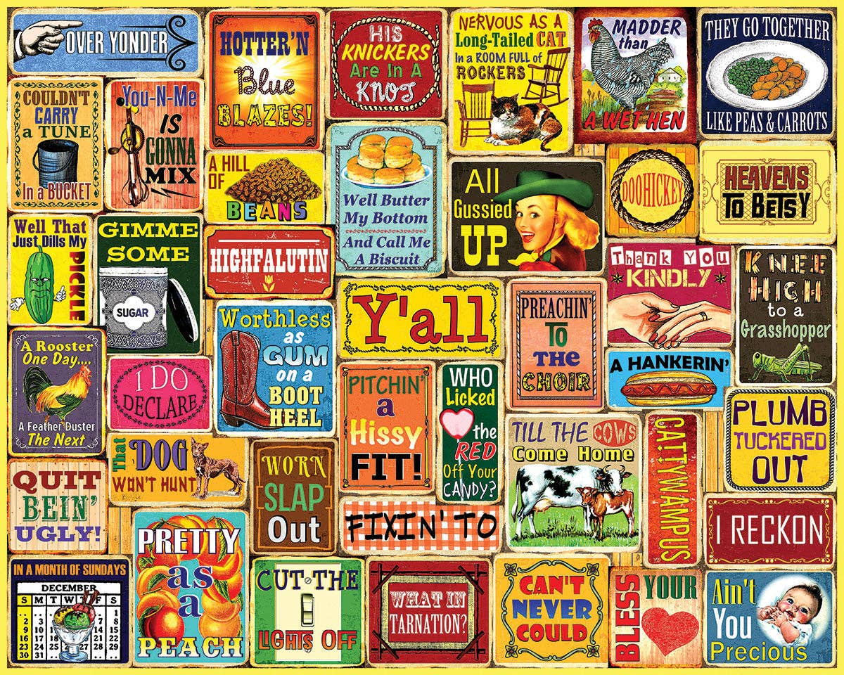 Southern Charm - 1000 Piece Jigsaw Puzzle