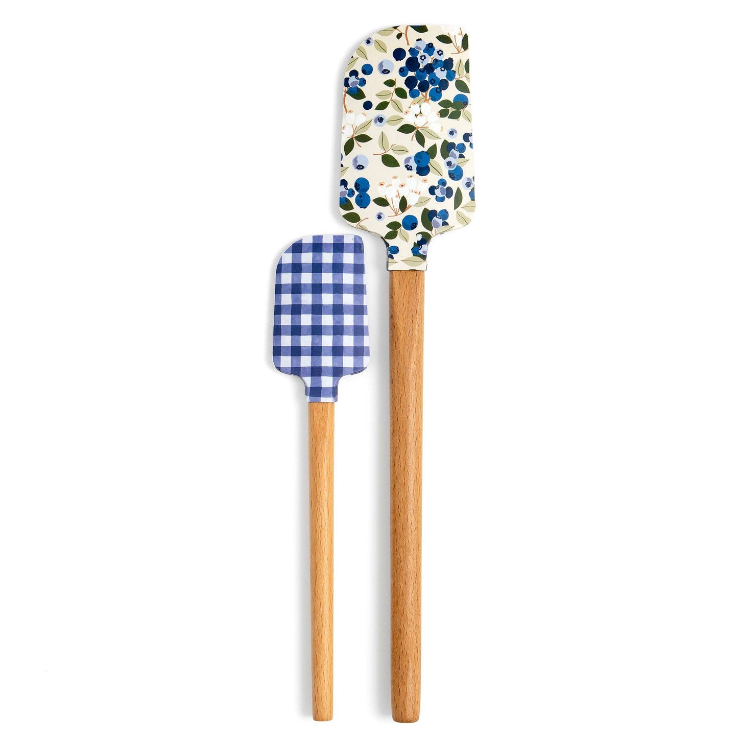 Paper Farm Press - Blueberry Field Silicone Kitchen Spatulas - Set of 2