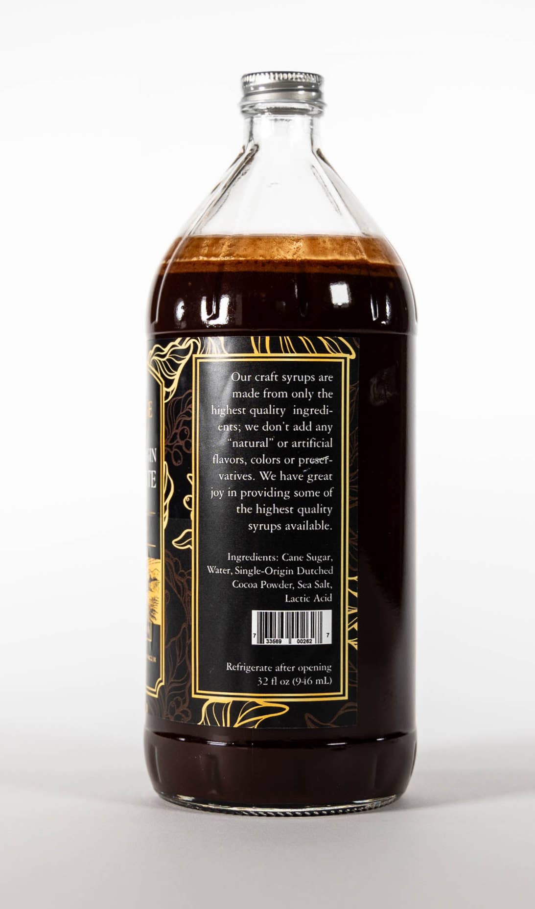 Heritage Food Crafters - Specialty Coffee and Beverage Syrup - Single Origin Chocolate 32oz