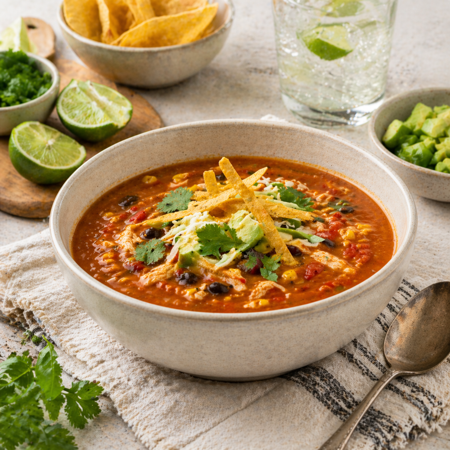 Mills Gourmet - Soup Mix - Tortilla Soup - 8 Bowls - 4 oz Box