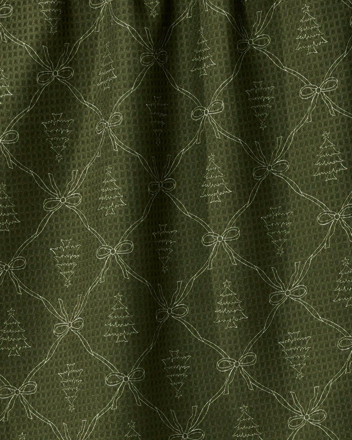 Cedar Bows Luxe Kitchen Towel - Holiday 2026