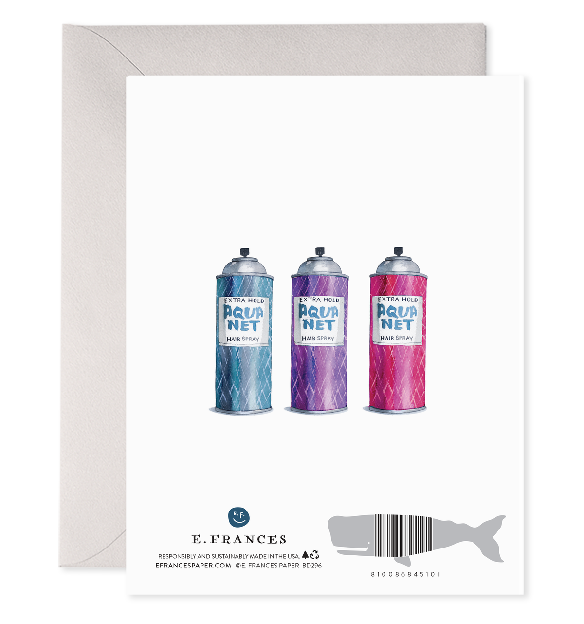Aquanet Birthday Greeting Card