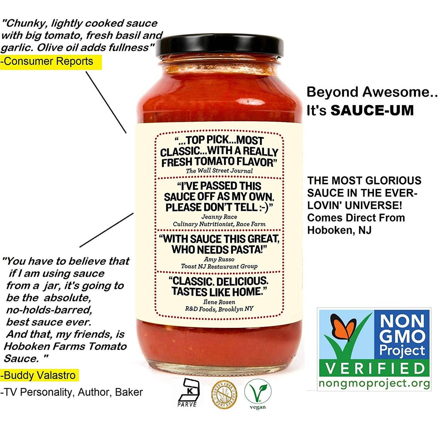 Hoboken Farms - Hoboken Farms Vodka Sauce 6 Pack