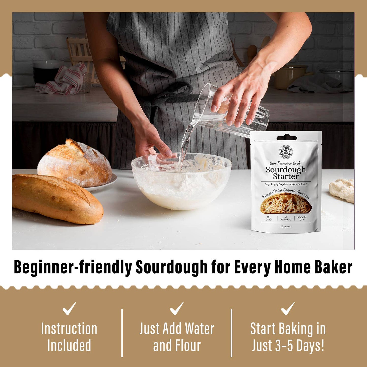 My Rustic Roots - Original Sourdough Starter Culture - Bestseller