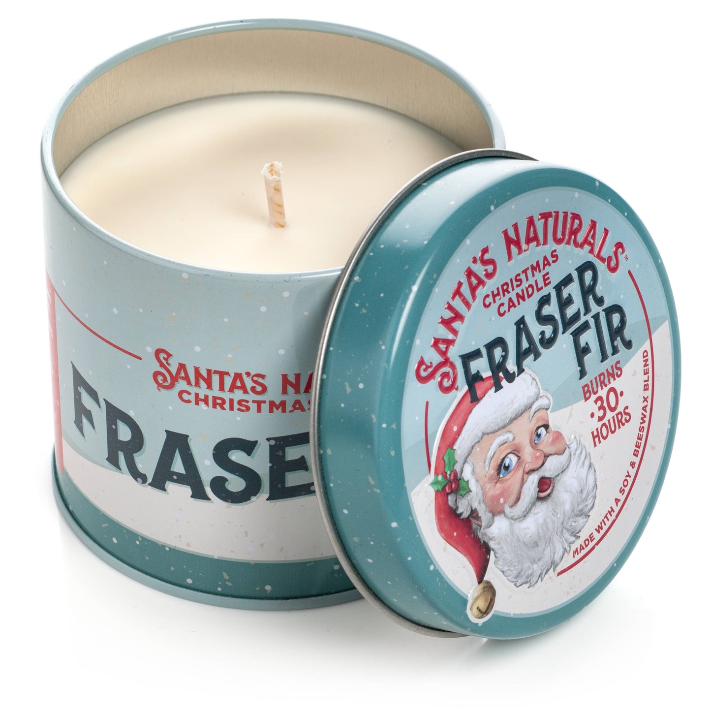 Santa's Naturals - Christmas Candle in Fraser Fir 9oz  ($7.50 each)