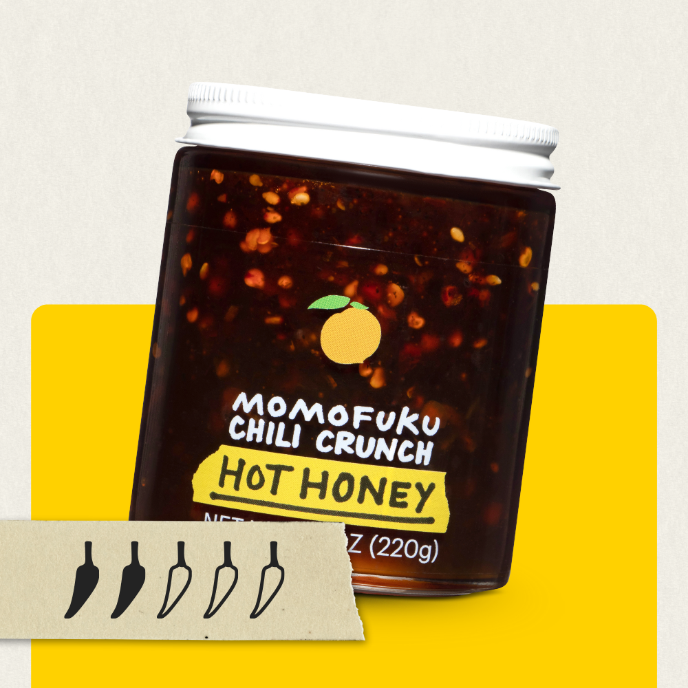 Momofuku - Chili Crunch Hot Honey | Spicy Honey | Condiment |  Gift