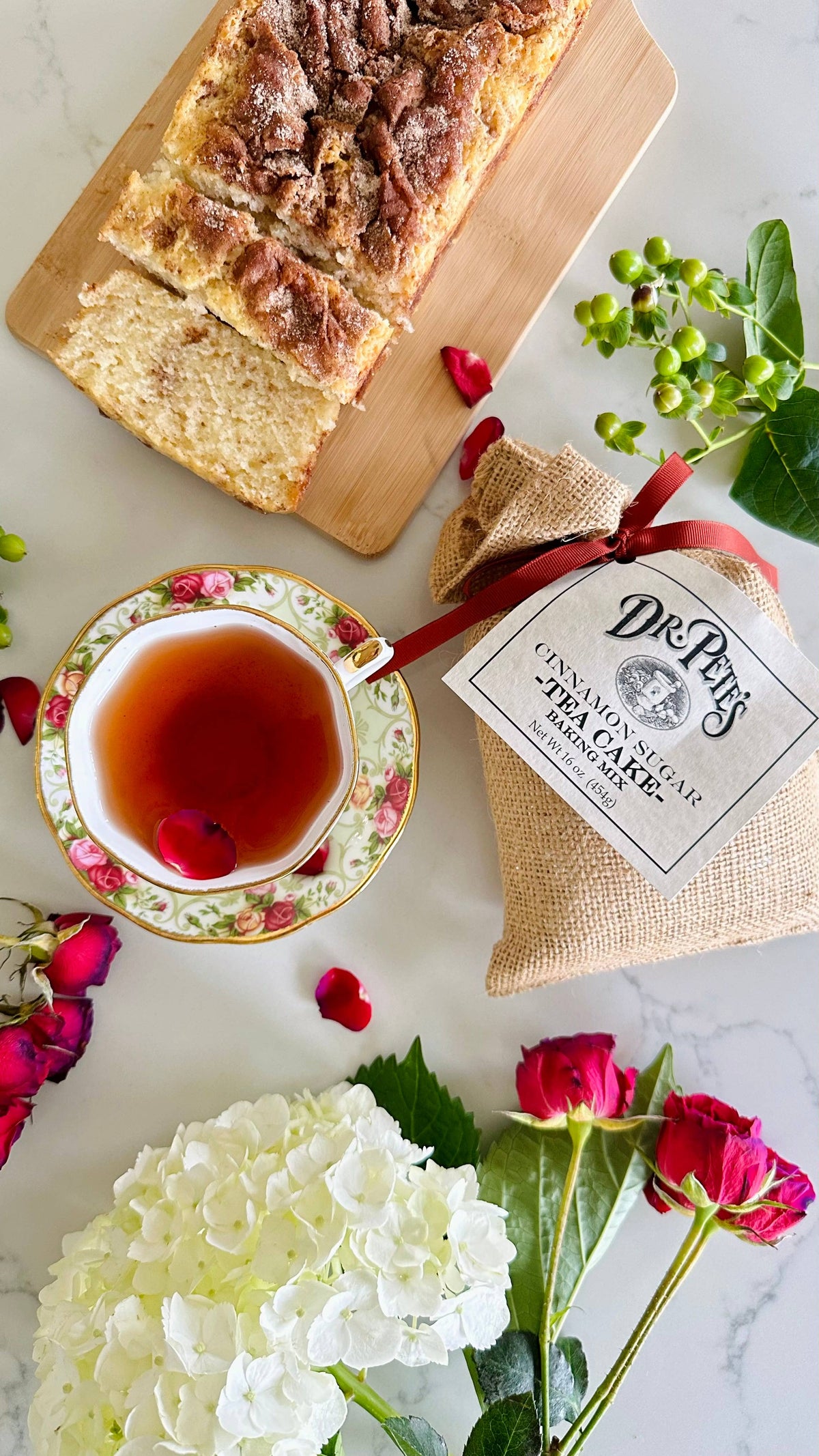 Cinnamon Sugar Tea Cake