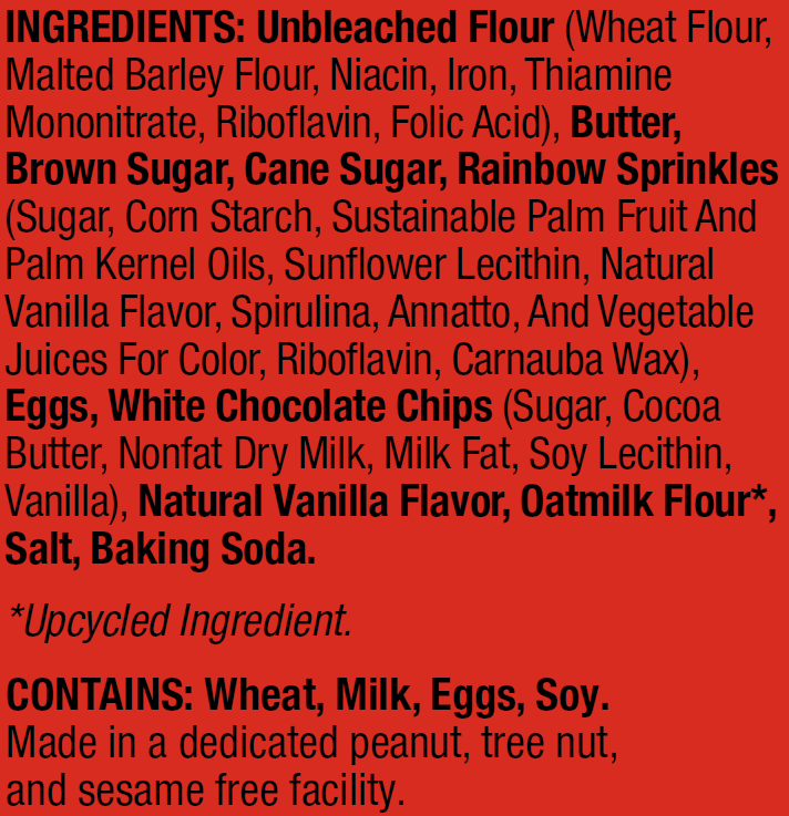Birthday Cake Cookies | Premium Snacks | 12 pack | 5oz