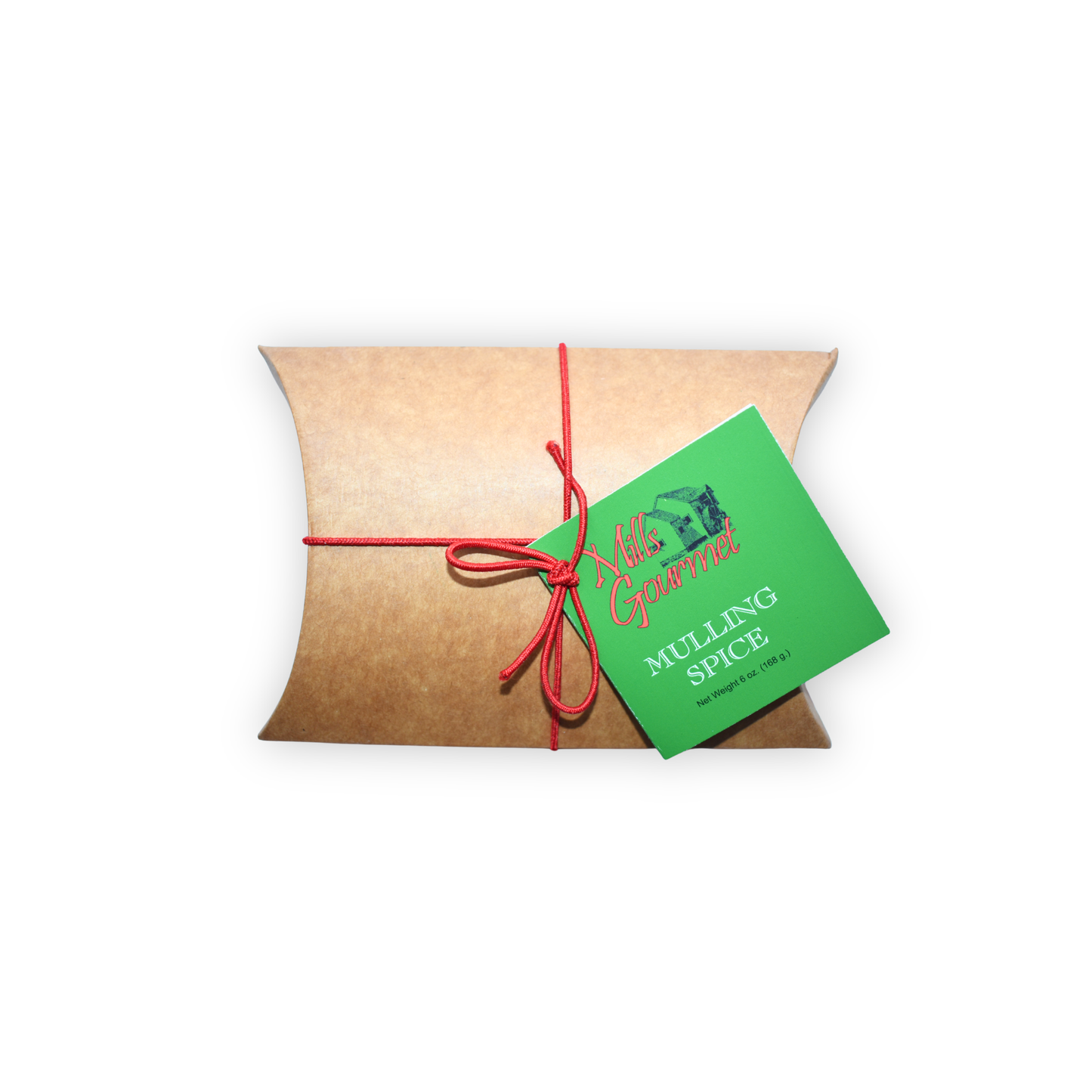 Mills Gourmet - Mulling Spice Blend - 1 Gallon - 6 oz Kraft Pillow Box