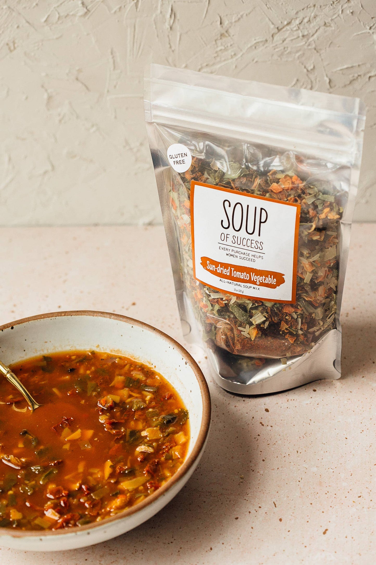 Soup Of Success - Sun-dried Tomato Vegetable Soup