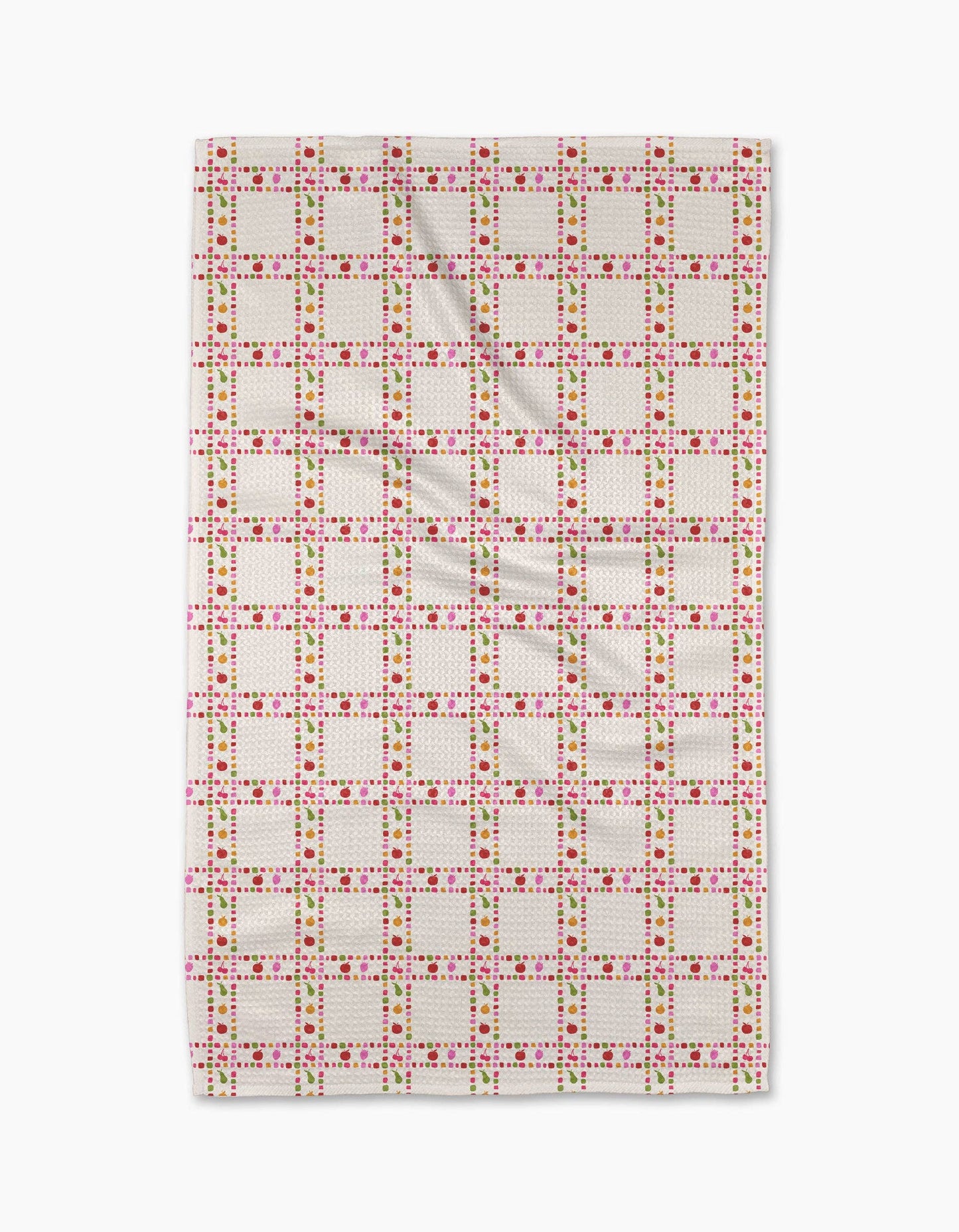 Fruits Plaid Tea Towel