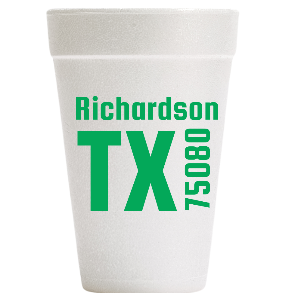 Zip Code Cups