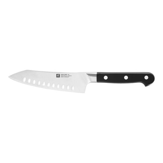 Zwilling Pro 5.5-inch Rocking Santoku Knife, Hollow Edge