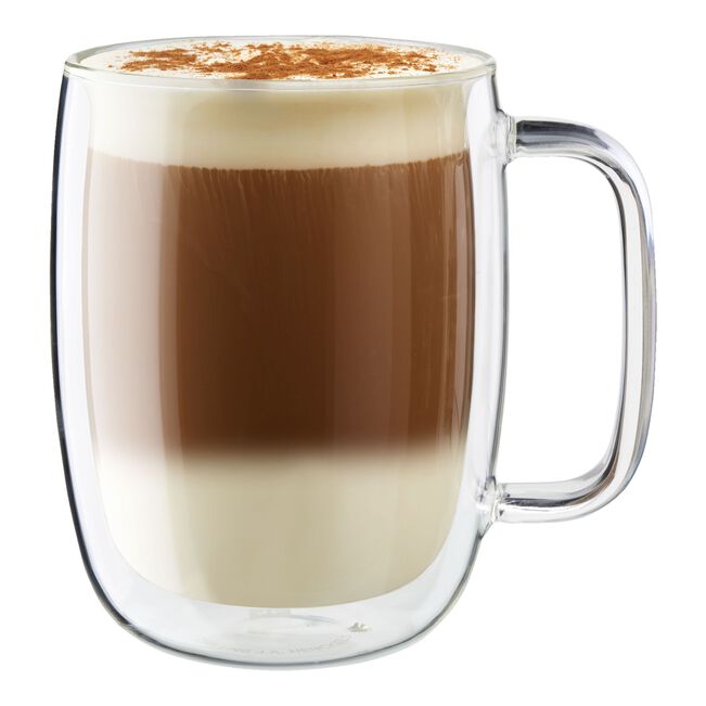 Sorrento Double-Walled Latte Mug - Set of 2