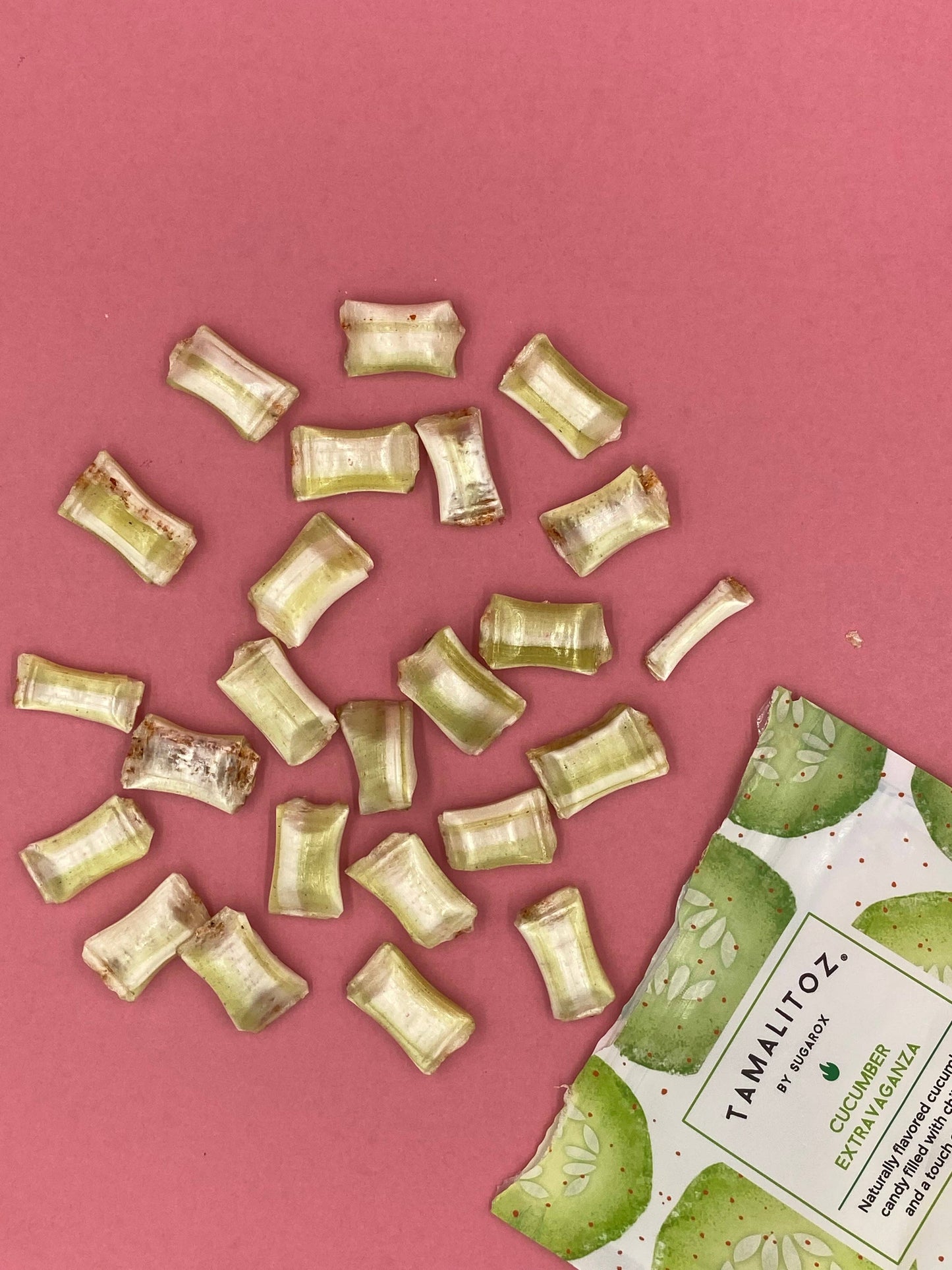 Sugarox Candy Studio LLC - CUCUMBER EXTRAVAGANZA TAMALITOZ CANDY 12CT