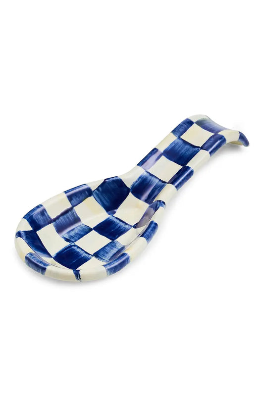 Royal Check Spoon Rest