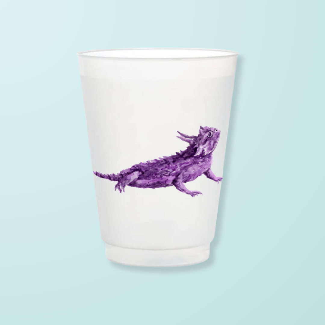 Taylor Paladino - Purple Horned Frog Cups