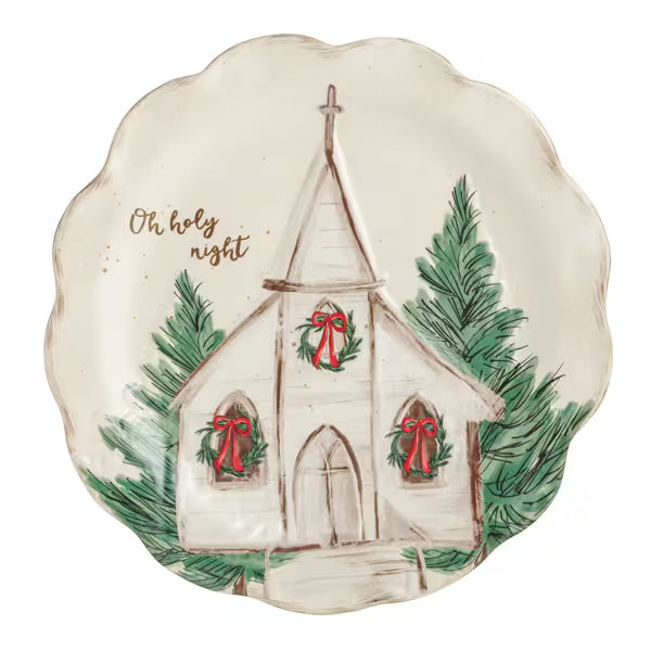 Nativity Church Platter