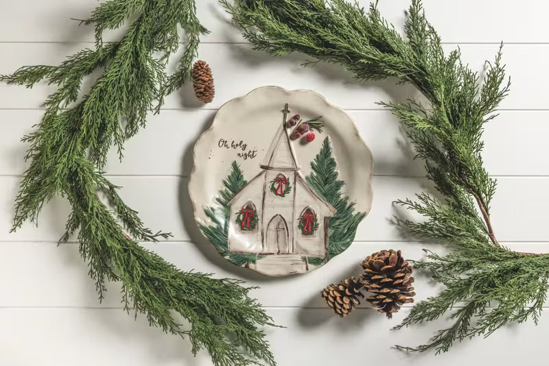 Nativity Church Platter