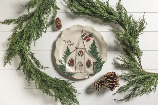 Nativity Church Platter
