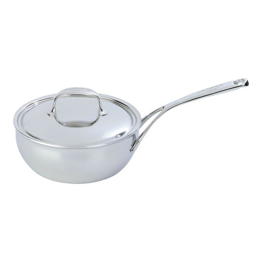 Demeyere Atlantis 7 Stainless 3.5 qt. Saucier with Lid