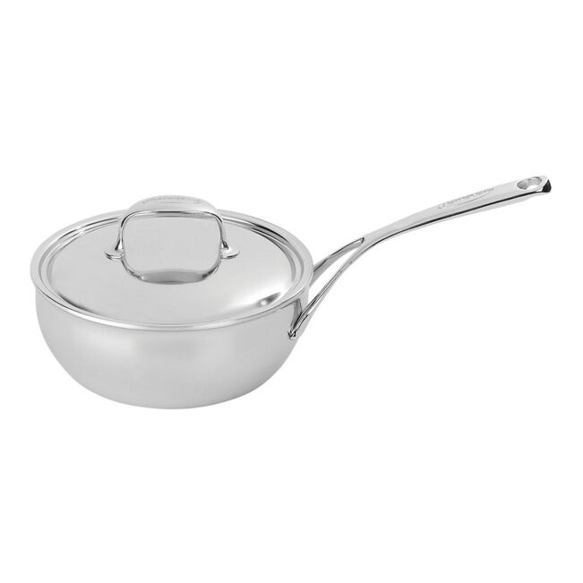Demeyere Atlantis 7 Stainless 2-qt. Saucier with Lid
