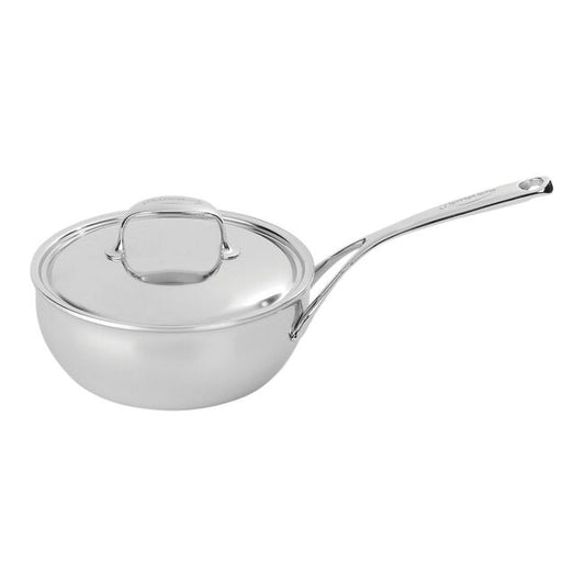 Demeyere Atlantis 7 Stainless 2-qt. Saucier with Lid
