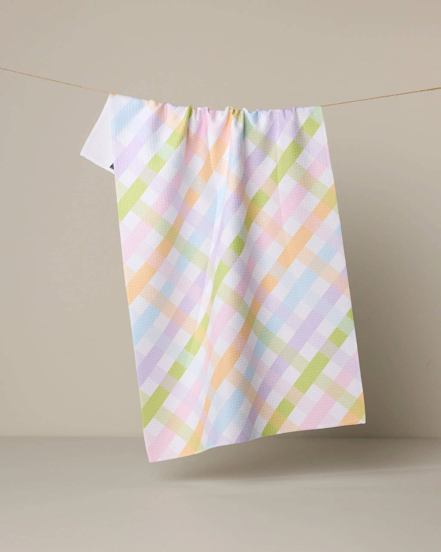 Geometry - Spring Basket Tea Towel
