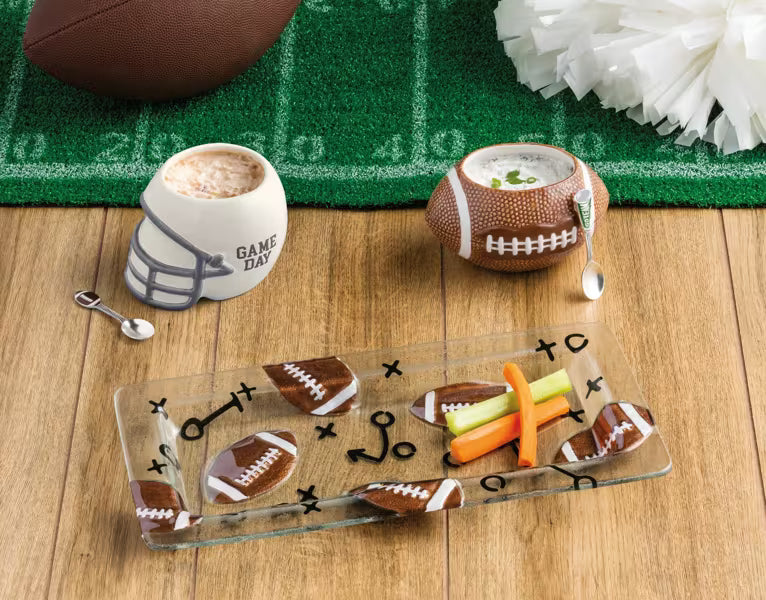 Football Dip Bowl Sets
