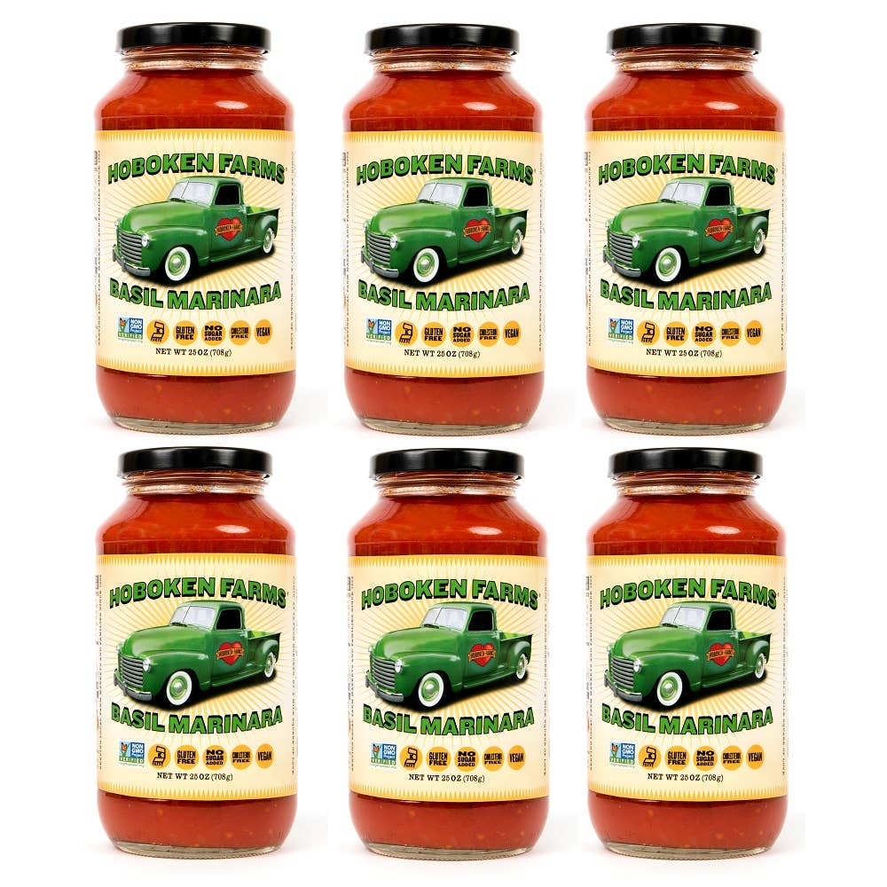 Hoboken Farms - Hoboken Farms Basil Marinara 6 Pack