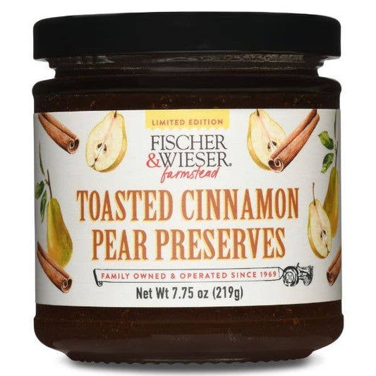 Toasted Cinnamon Pear Preserves - SEASONAL