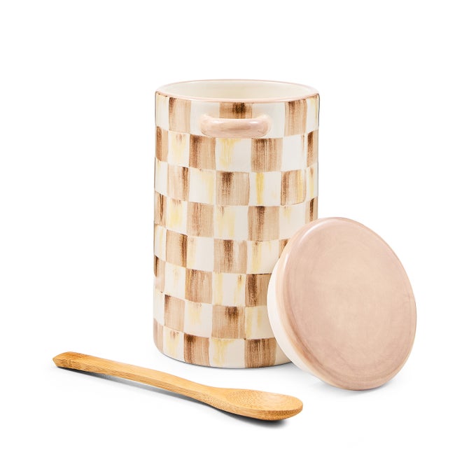 Check Farmhouse Canister
