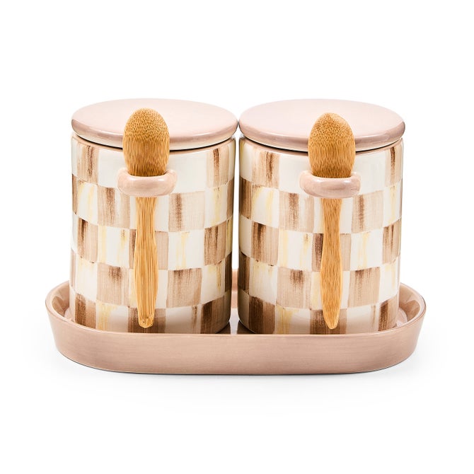 Check Farmhouse Canister