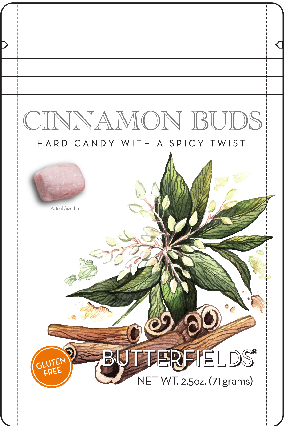 Cinnamon Buds Hard Candy