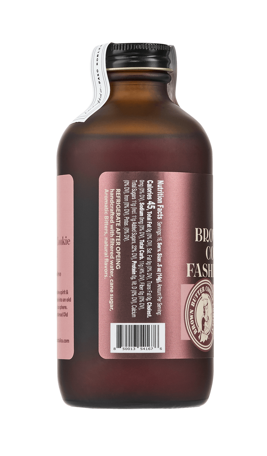 Brown Butter Cookie Old Fashioned Syrup