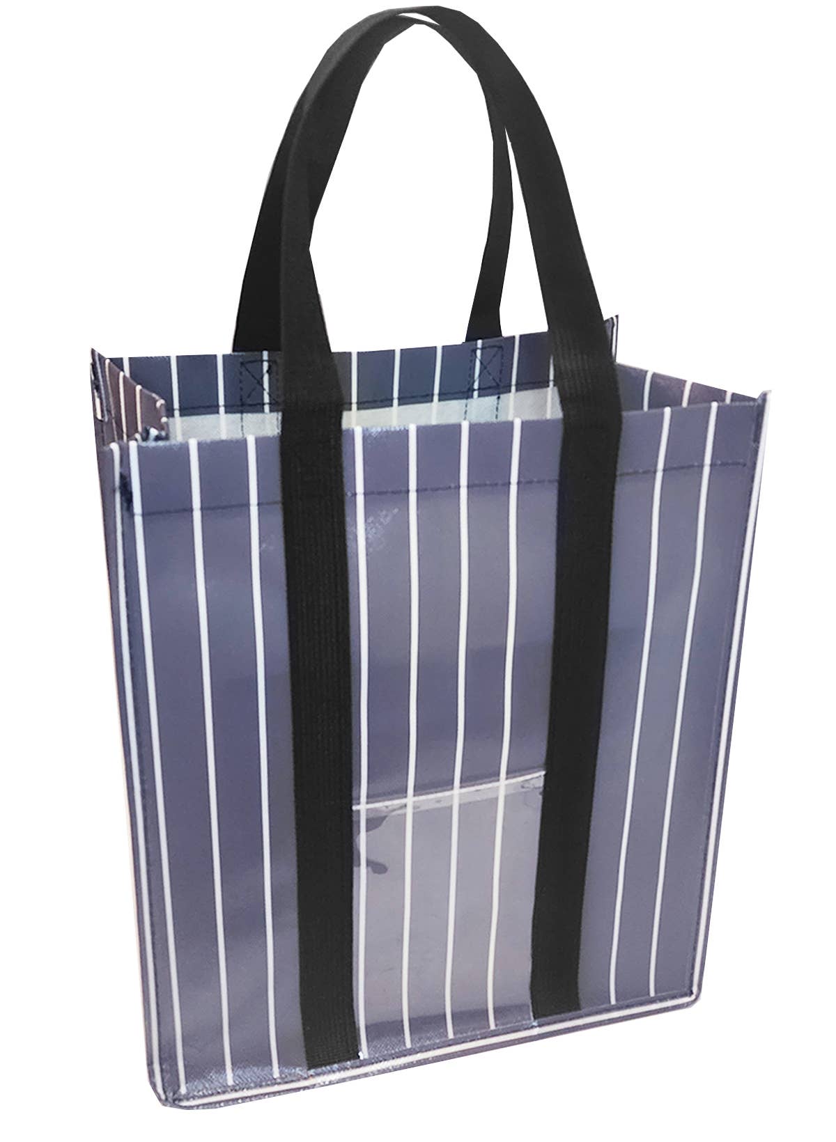 Grey Stripe Swag Bag