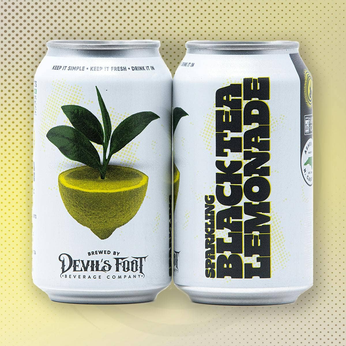 Sparkling Black Tea Lemonade