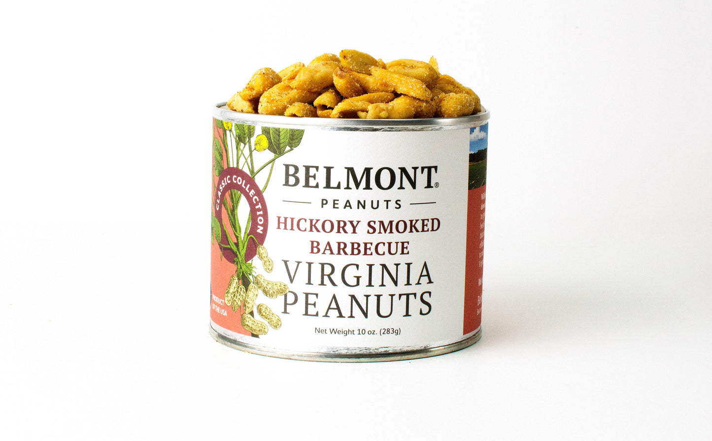 Belmont Peanuts - Hickory Smoked Bbq Virginia Peanuts