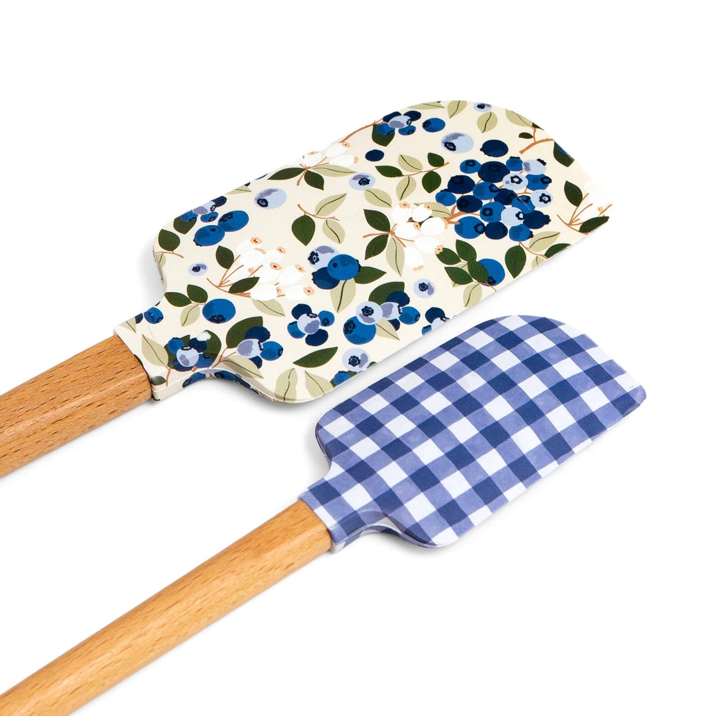 Paper Farm Press - Blueberry Field Silicone Kitchen Spatulas - Set of 2