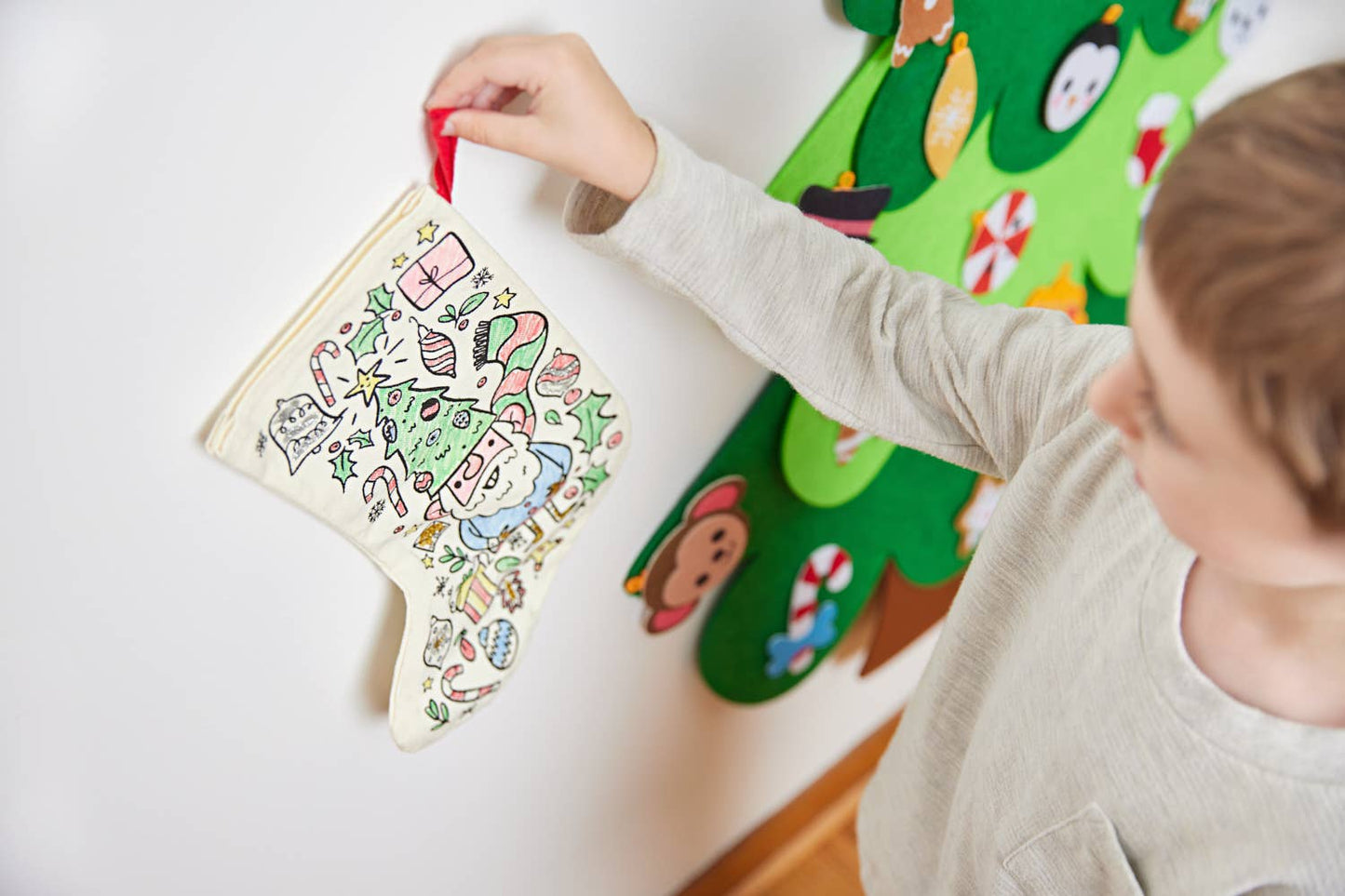 Color Your Own Holiday Stocking